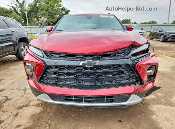 3GNKBDR49RS277386 2024 CHEVROLET BLAZER Red Vista frontal