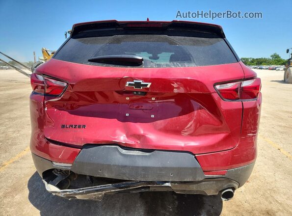 3GNKBDRS3LS532880 2020 CHEVROLET BLAZER Red Հետևի տեսք