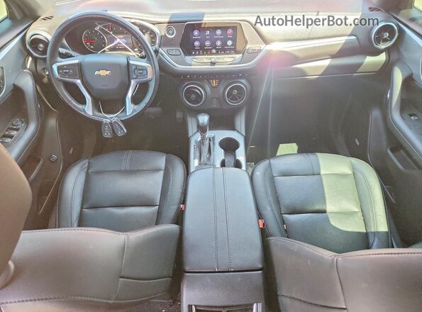 3GNKBDRS3LS532880 2020 CHEVROLET BLAZER Red Առջևի վահանակի տեսք