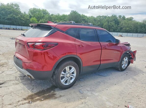 3GNKBDRS3MS574578 2021 CHEVROLET BLAZER Красный Задняя правая четверть