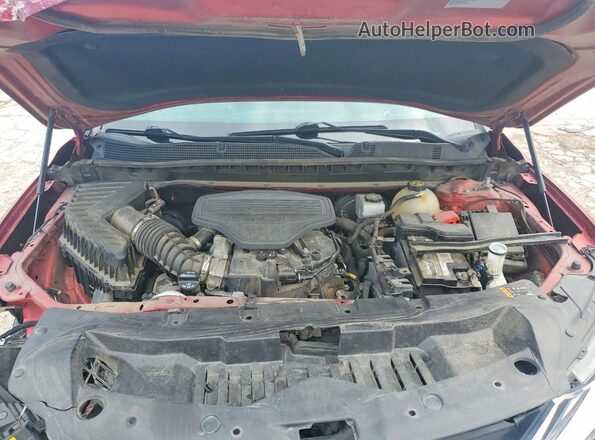 3GNKBDRS3MS574578 2021 CHEVROLET BLAZER Красный Вид подкапотного пространства