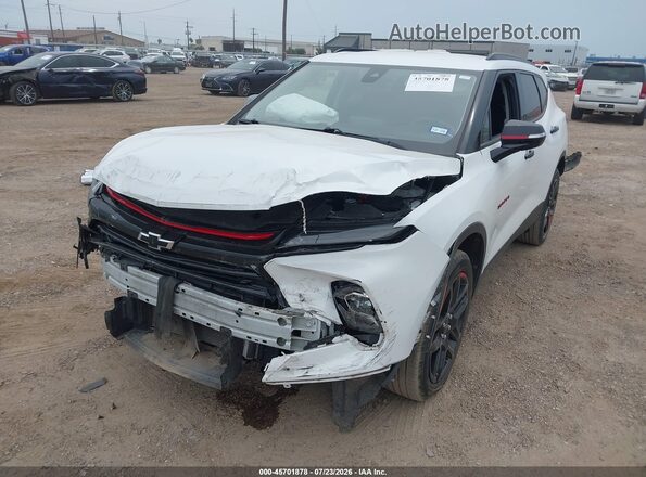 3GNKBDRS5PS105352 2023 CHEVROLET BLAZER White Widok z przodu