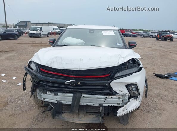 3GNKBDRS5PS105352 2023 CHEVROLET BLAZER White Widok wnętrza z tyłu