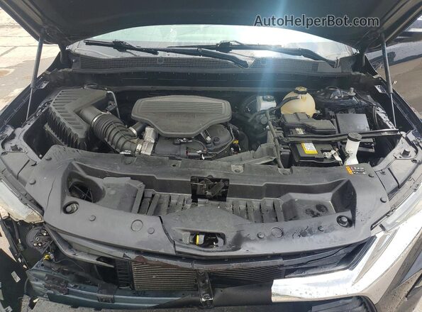 3GNKBDRS6LS614229 2020 CHEVROLET BLAZER Синий Вид подкапотного пространства