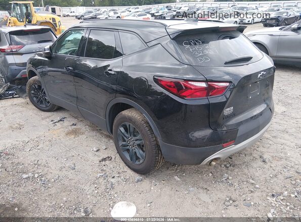 3GNKBDRS7MS532057 2021 CHEVROLET BLAZER Черный Задняя левая четверть