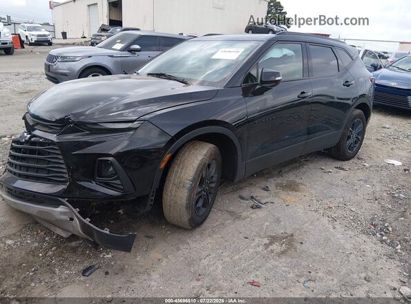 3GNKBDRS7MS532057 2021 CHEVROLET BLAZER Черный Передняя левая четверть