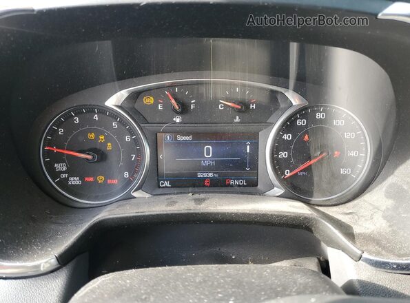 3GNKBDRS9MS535543 2021 CHEVROLET BLAZER Черный Вид щитка приборов
