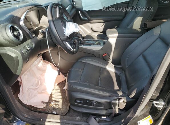 3GNKBDRS9MS535543 2021 CHEVROLET BLAZER Черный Вид салона спереди