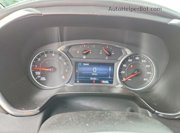 3GNKBDRS9MS535669 2021 CHEVROLET BLAZER Black Instrument cluster view