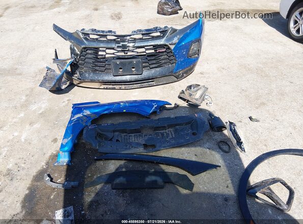 3GNKBERS0LS549187 2020 CHEVROLET BLAZER Синий Вид щитка приборов