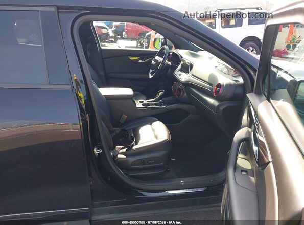 3GNKBERS0MS510892 2021 CHEVROLET BLAZER Black Front interior view