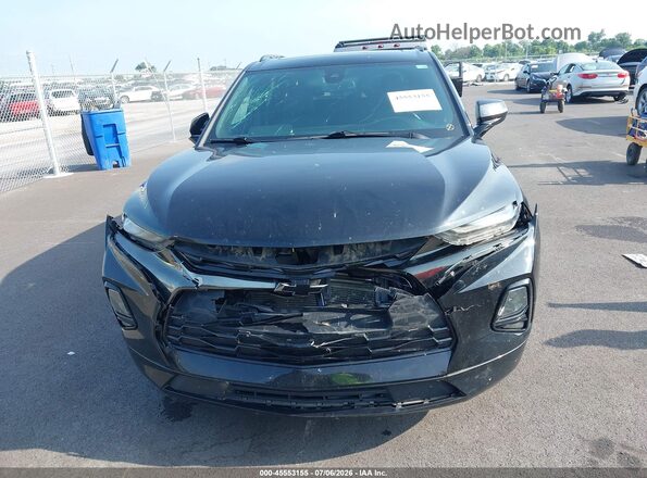 3GNKBERS0MS510892 2021 CHEVROLET BLAZER Black Front view