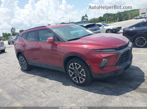 3GNKBERS0SS198358 2025 CHEVROLET BLAZER Red 