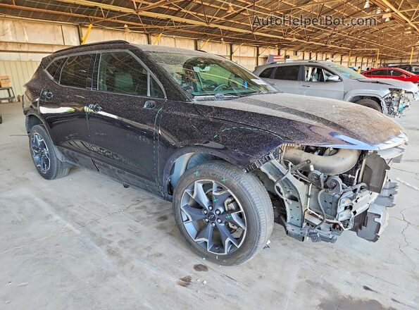 3GNKBERS1LS591514 2020 CHEVROLET BLAZER Black წინა მარჯვენა