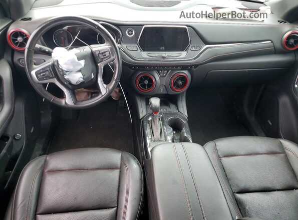 3GNKBERS1LS693928 2020 CHEVROLET BLAZER Белый Вид панели приборов
