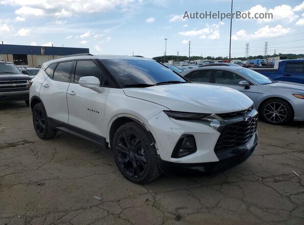 3GNKBERS1MS531153 2021 CHEVROLET BLAZER White წინა მარჯვენა