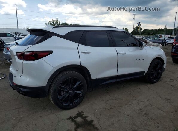 3GNKBERS1MS531153 2021 CHEVROLET BLAZER White უკანა მარჯვენა