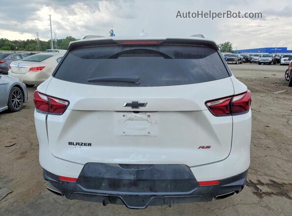 3GNKBERS1MS531153 2021 CHEVROLET BLAZER White უკანა ხედი