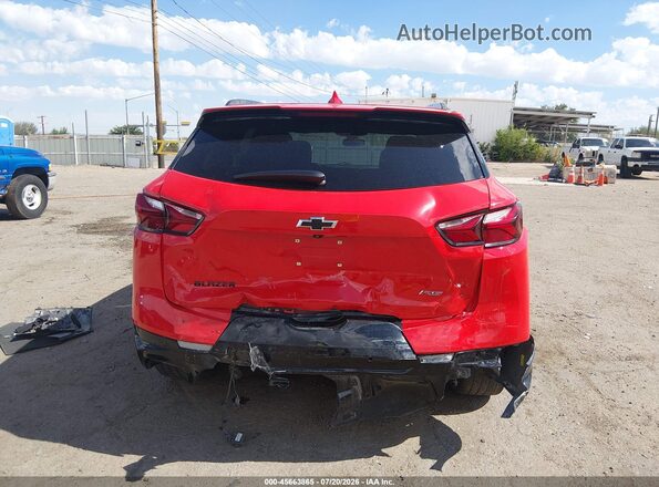 3GNKBERS1MS575105 2021 CHEVROLET BLAZER Красный 