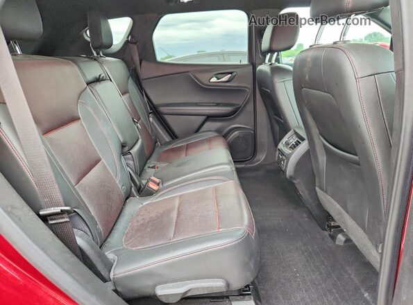 3GNKBERS2LS666947 2020 CHEVROLET BLAZER Red უკანა სალონის ხედი