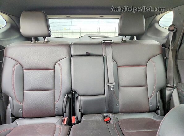 3GNKBERS2LS666947 2020 CHEVROLET BLAZER Red უკანა სავარძლების ხედი