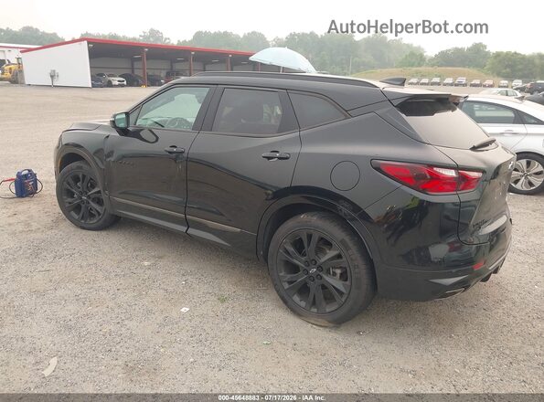 3GNKBERS2MS521795 2021 CHEVROLET BLAZER Black Rear left