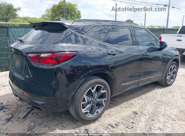3GNKBERS2MS526902 2021 CHEVROLET BLAZER Black Trasero derecho