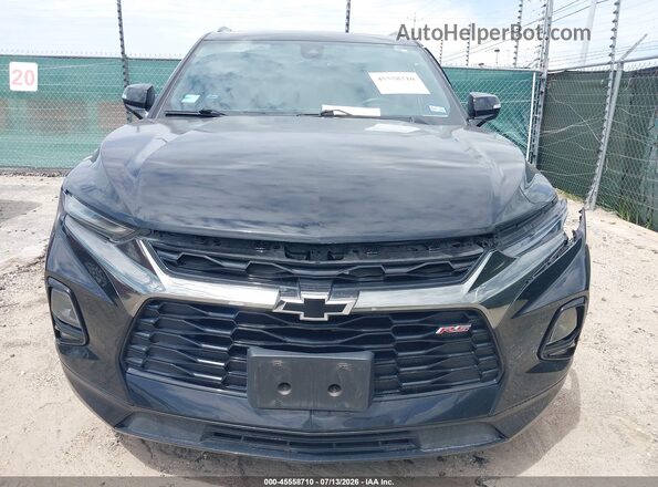 3GNKBERS2MS526902 2021 CHEVROLET BLAZER Black Vista del cuadro de instrumentos
