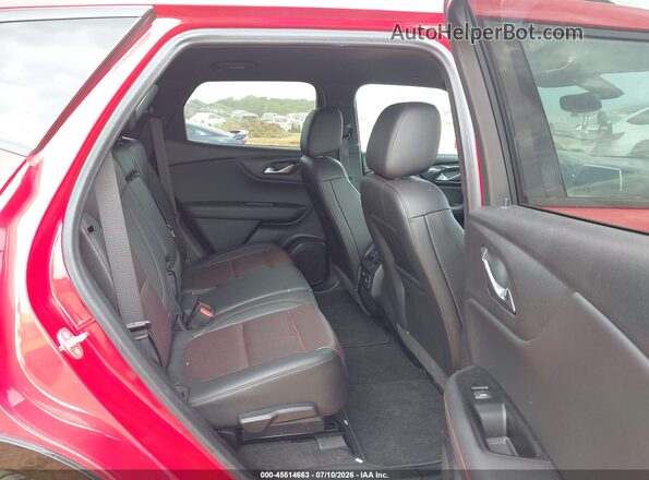 3GNKBERS3LS546333 2020 CHEVROLET BLAZER Red VIN კოდის სტიკერის ხედი