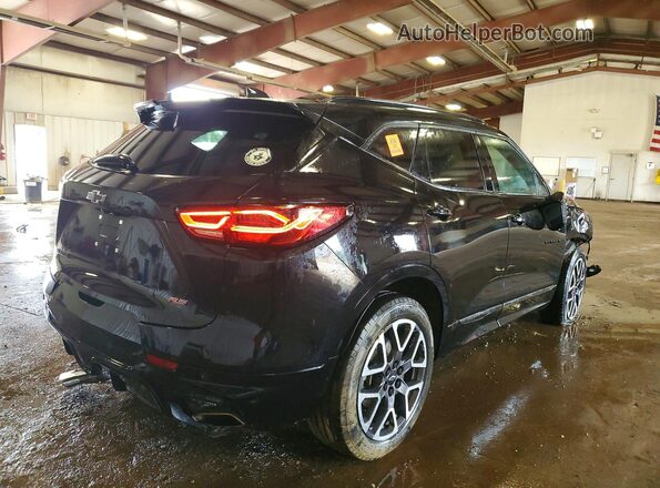 3GNKBERS3PS109955 2023 CHEVROLET BLAZER Black Задня права чверть