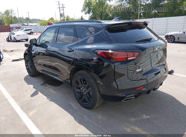 3GNKBERS3SS109852 2025 CHEVROLET BLAZER Черный Задняя левая четверть