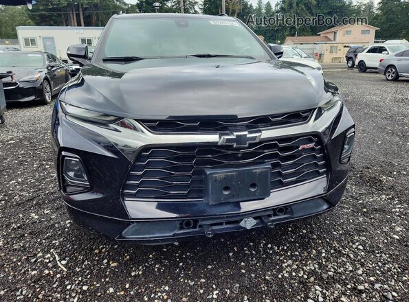3GNKBERS5KS687984 2019 CHEVROLET BLAZER Черный Вид спереди