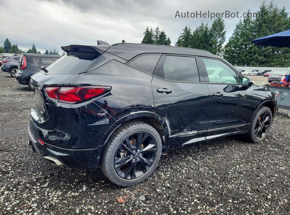3GNKBERS5KS687984 2019 CHEVROLET BLAZER Черный Задняя правая четверть