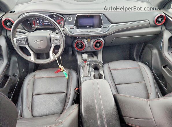 3GNKBERS5KS687984 2019 CHEVROLET BLAZER Черный Вид панели приборов