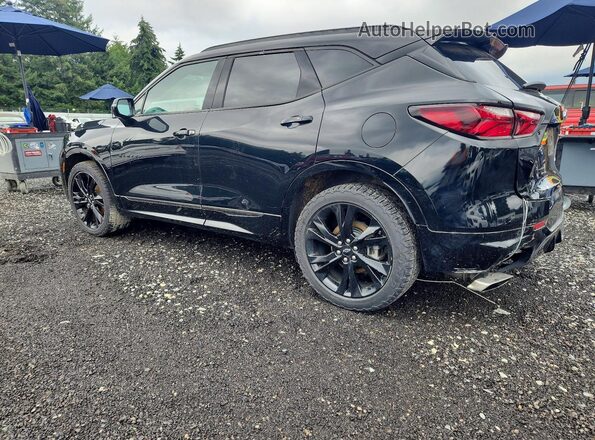 3GNKBERS5KS687984 2019 CHEVROLET BLAZER Черный Задняя левая четверть