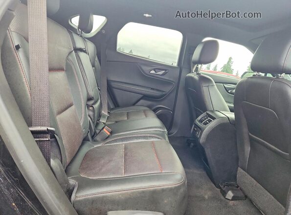 3GNKBERS5KS687984 2019 CHEVROLET BLAZER Черный Вид задних сидений