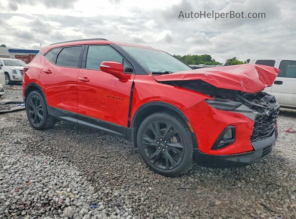 3GNKBERS5LS539402 2020 CHEVROLET BLAZER Red Delantero derecho