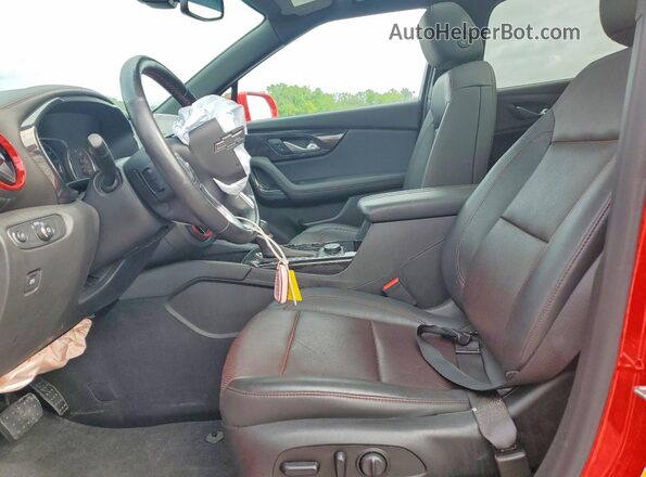 3GNKBERS5LS539402 2020 CHEVROLET BLAZER Red Vista interior delantera