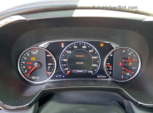3GNKBERS5LS576353 2020 CHEVROLET BLAZER Черный Вид щитка приборов