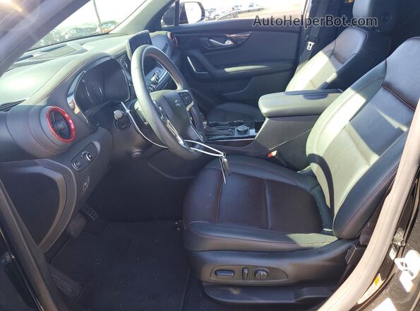 3GNKBERS5PS205036 2023 CHEVROLET BLAZER Black Widok wnętrza z przodu