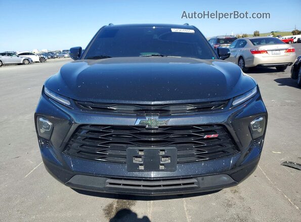 3GNKBERS5PS205036 2023 CHEVROLET BLAZER Black Widok z przodu