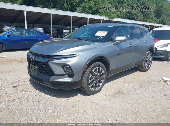 3GNKBERS5SS245934 2025 CHEVROLET BLAZER Silver Front left