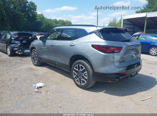 3GNKBERS5SS245934 2025 CHEVROLET BLAZER Silver Rear left