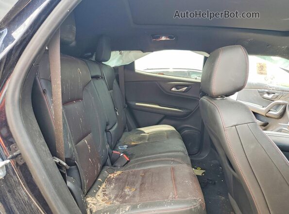 3GNKBERS6MS508788 2021 CHEVROLET BLAZER Blue Vista de los asientos traseros