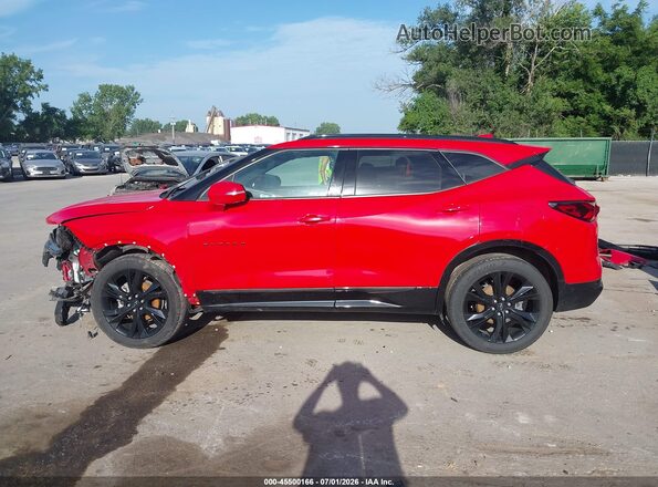 3GNKBERS7MS558292 2021 CHEVROLET BLAZER Red 