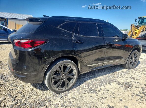 3GNKBERS7NS211739 2022 CHEVROLET BLAZER Черный Задняя правая четверть