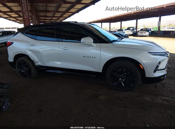 3GNKBERS7PS211498 2023 CHEVROLET BLAZER Cream Սալոնի հետևի տեսք