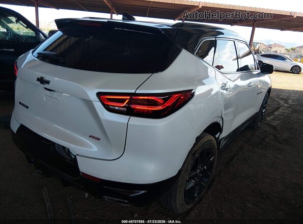 3GNKBERS7PS211498 2023 CHEVROLET BLAZER Cream Հետևի աջ