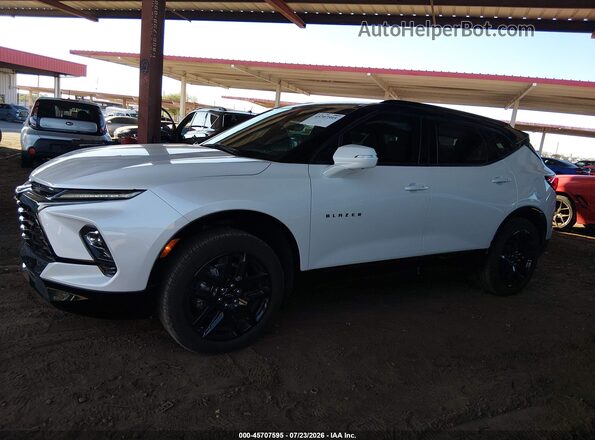 3GNKBERS7PS211498 2023 CHEVROLET BLAZER Cream Սալոնի 360 աստիճան տեսք