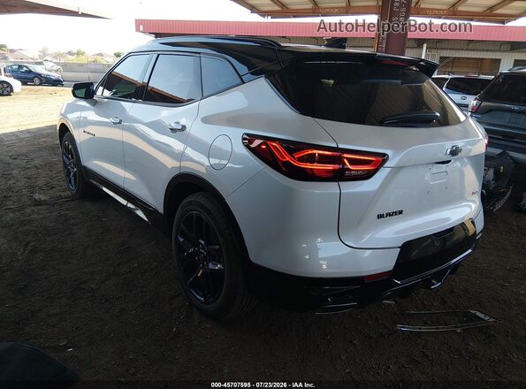 3GNKBERS7PS211498 2023 CHEVROLET BLAZER Cream Հետևի ձախ
